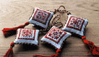 2002 Blackwork Christmas decorations