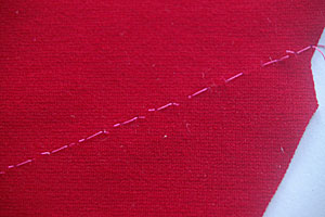 b5559-snipped-basting Butterick B5559 snipped machine basting