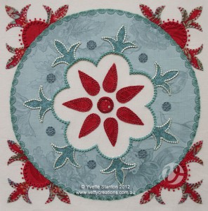 Suzani embroidery applique class