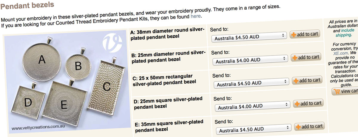 Vetty Creations online shop