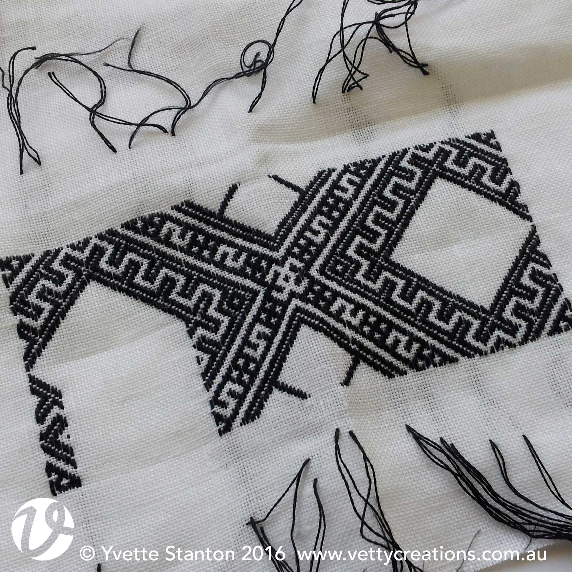 smøyg pattern darning