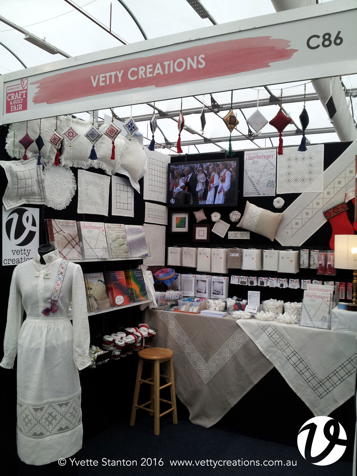 Vetty Creations, Stand C86 at the Sydney Craft and Quilt Fair