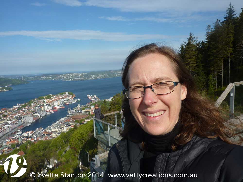 Selfie overlooking Bergen