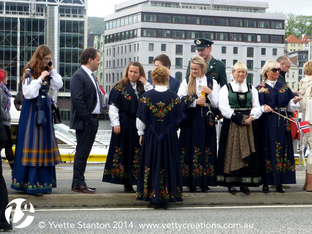 Waiting for the parade