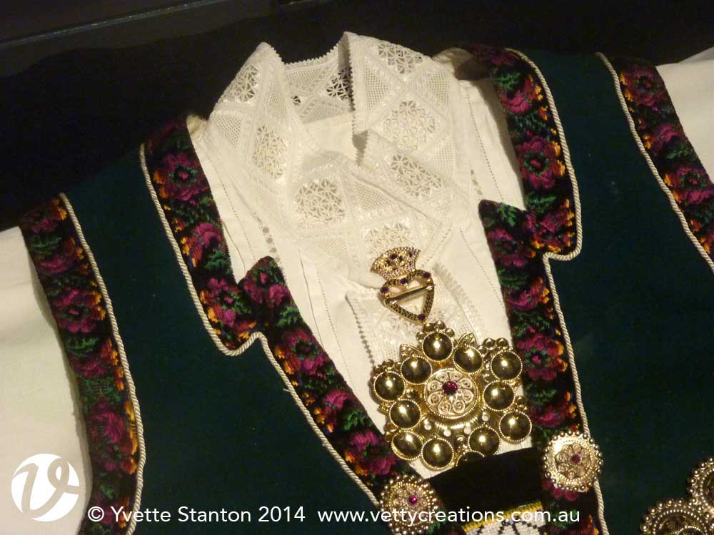 Hardanger shirt, waistcoat and jewellery