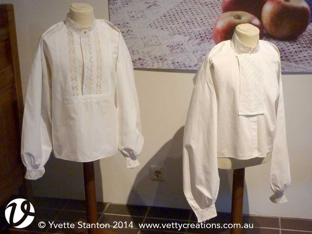 Whitework shirts