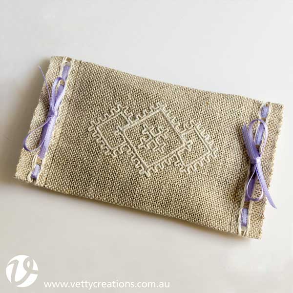 Sardinian knotted embroidery beginners kit