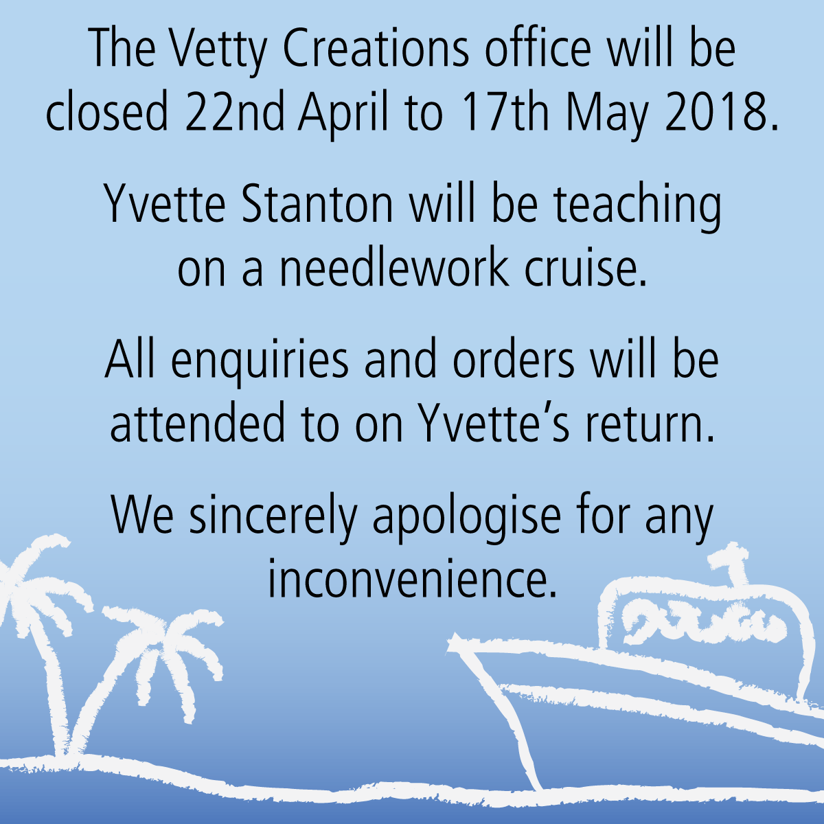 Temporary office closure