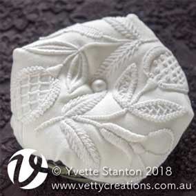 Mountmellick pomegranate biscornu kit