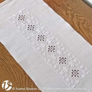 Hardanger Rose Runner