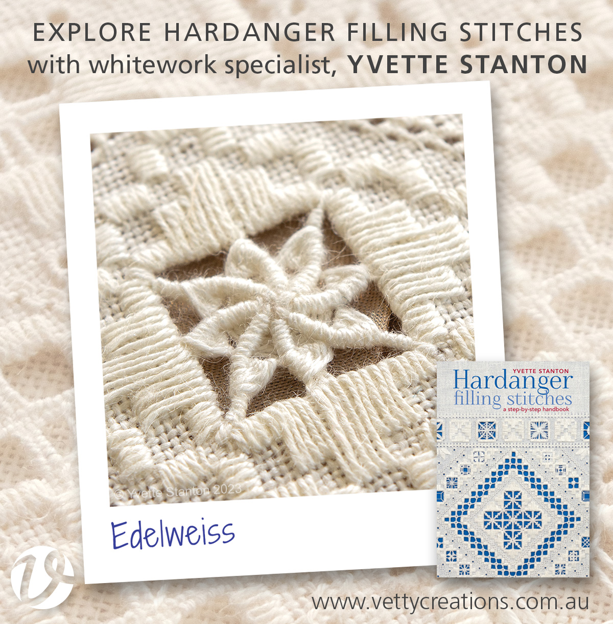 Edelweiss Hardanger filling stitch