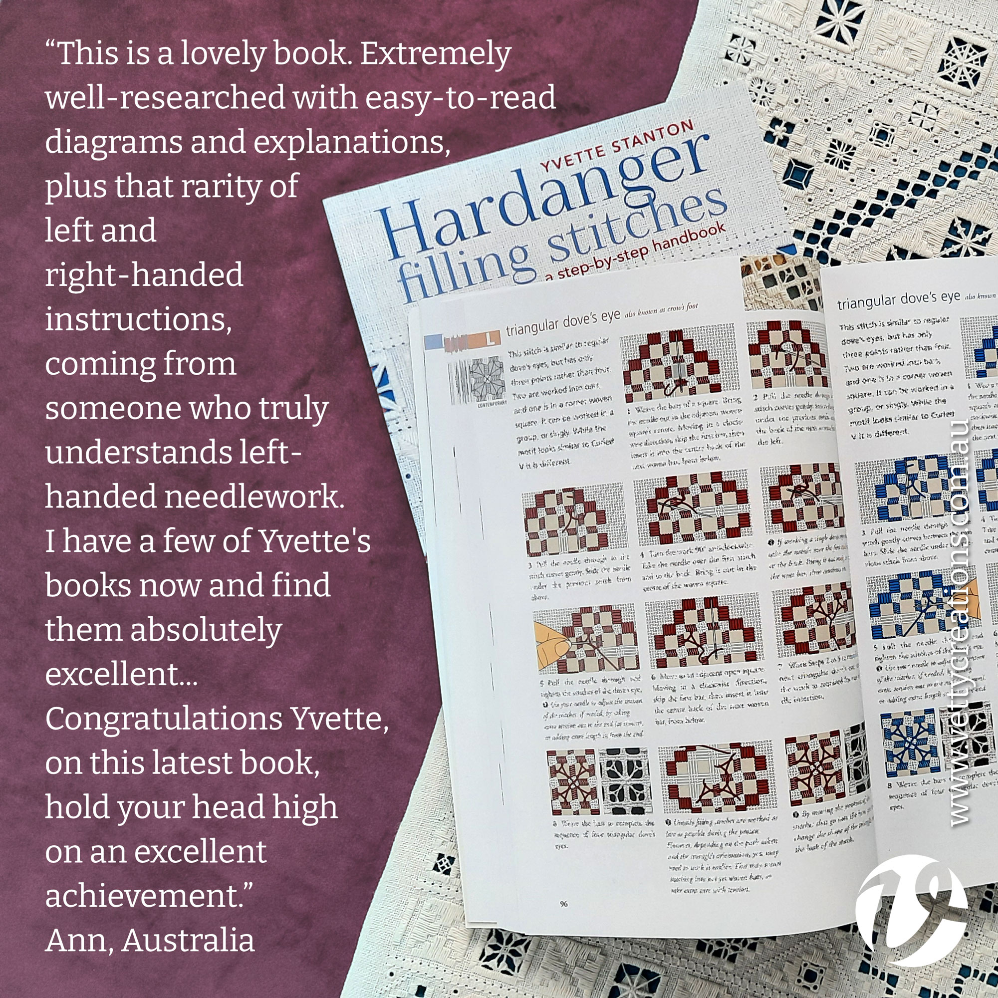 review of Hardanger Filling Stitches